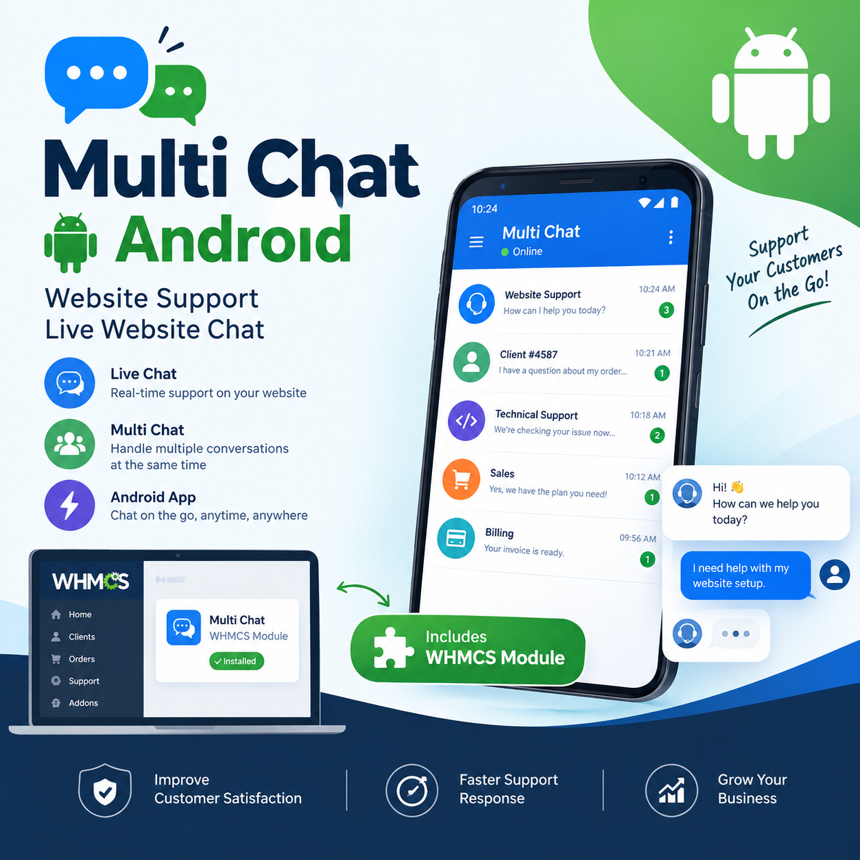 MultiChat Operator Android app